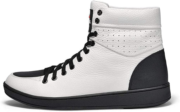 TRAVEL FOX Unisex Classic 900 Nappa Leather Round Toe Lace-Up High-Tops